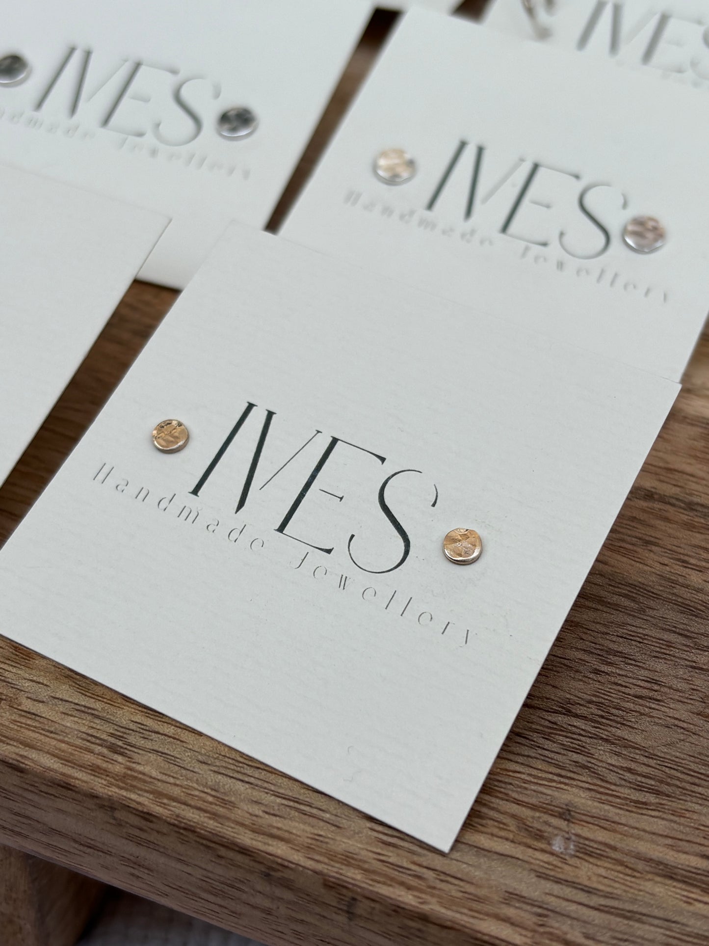 The Textured Stud Earring