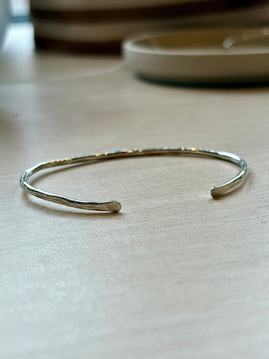 The Textured Cuff Bangle