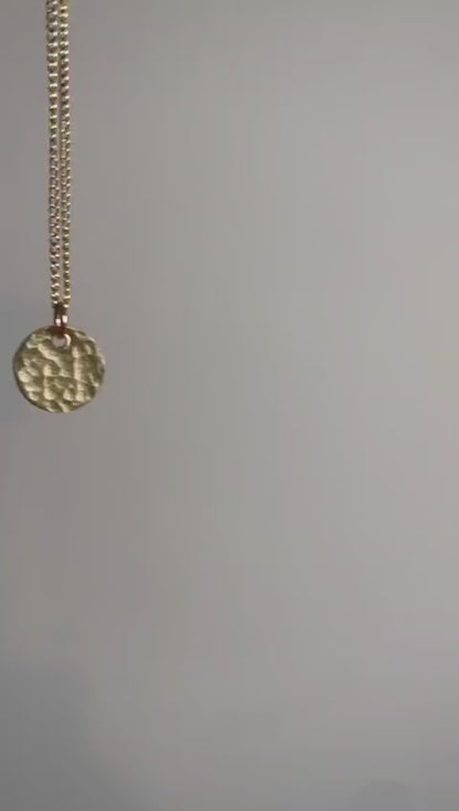 The Gold Disc Necklace